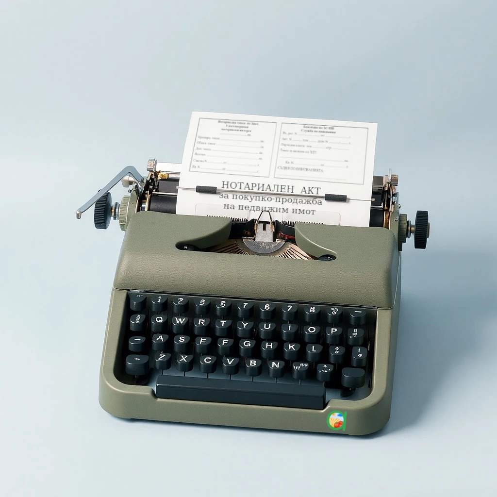 Нотариален акт за покупко-продажба на земеделска земя